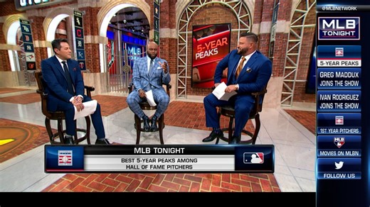 MLB Tonight on five-year peaks
