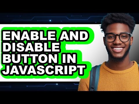 How to Enable and Disable Button in Javascript (only Way)