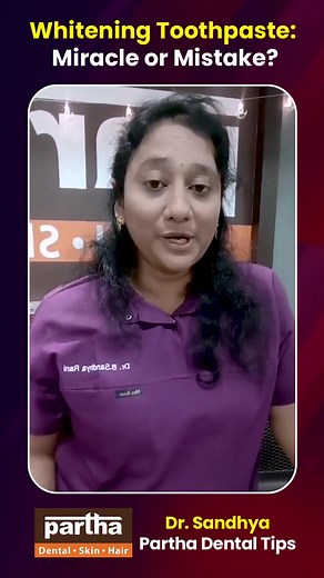 The hidden truth about whitening toothpaste and how it actually works on your teeth. How Whitening Toothpaste Works ✅ Contains micro-abrasion materials ✅ Acts like sandpaper on your teeth ✅ Physical abrasion removes surface stains Why This Matters ✅ Can damage tooth enamel over time ✅ Not safe for daily long-term use ✅ May cause tooth sensitivity Better Alternatives ✅ Use fluoride toothpaste for daily brushing ✅ Use whitening toothpaste occasionally only ✅ Visit dental professionals for safe whi