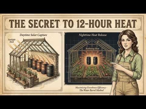 The 'Zero-Cost' Heater How to Trap Sun Heat for 12 Hours After Sunset