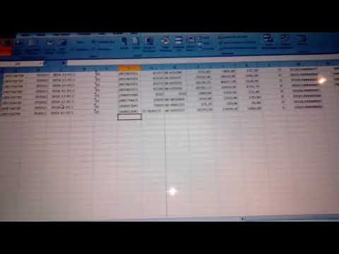 TXT SENIAT/Como convertir de EXCEL a TXT (parte 1)