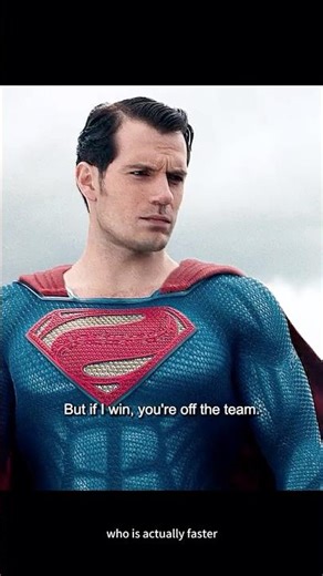 Flash vs Superman The Race We All Wanted in Justice League ⚡🏃‍♂️ #shorts