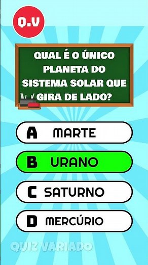 Conhecimentos Gerais | 5 perguntas‼️ Consegue Responder?
