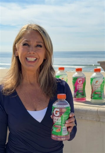 #GatoradePartner Hydration is EVERYTHING when you're living an active life... and I'm having so much fun being part of the @Gatorade family!!! I've been reaching for the NEW Gatorade Lower Sugar... it hydrates even better than water and has 75% less sugar, with NO artificial flavors, sweeteners, or colors. That's a Win Win.. and they taste sooooo good!!! Whether you're powering through a workout, heading out for a long walk, or just staying active ...fueling your body the right way makes all the