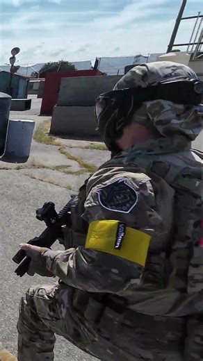 His Grenade FELL OUT! #airsoft #shorts