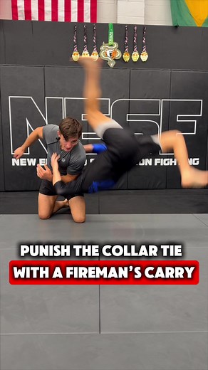 Fireman’s Carry Technique in Jiu Jitsu