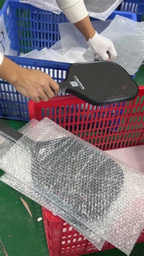 Foam Bag Protection for Pickleball Paddles | Factory Process #pickleball #factory #automobile