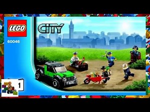 LEGO instructions - City - Police - 60046 - Helicopter Surveillance (Book 1)