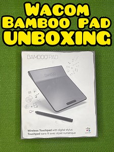 Watch This is the look aroun of the Wacom Bamboo Pad on Amazon Live