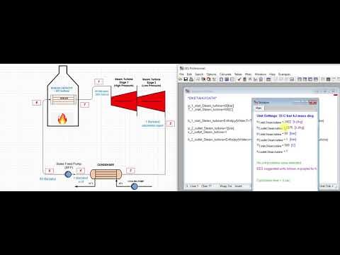 Steam Turbine Isentropic Efficiency Calculation using EES Part 1
