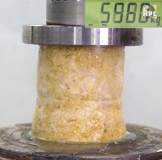 How Strong is Pykrete?! | Hydraulic press channel