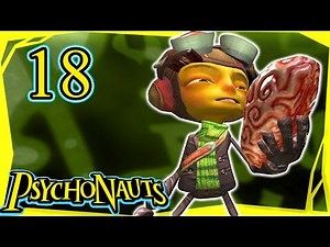 Let's Play Psychonauts Part 18 - Asylum Scaling [Gameplay/Walkthrough]