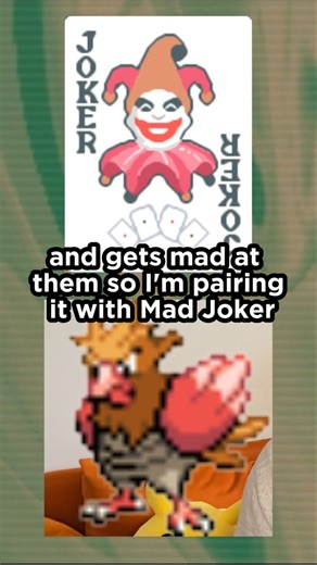 Spearow evo line matched with Balatro Jokers