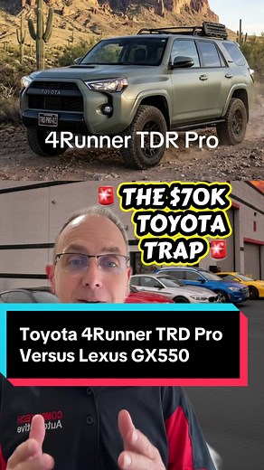 4Runner TRD Pro vs Lexus GX550: Which SUV Should You Buy?