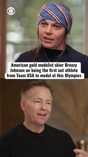 Olympic skier Breezy Johnson became the first out athlete to take home the gold for Team USA during the Milano Cortina 2026 Winter Games when she won the downhill race on Sunday. She tells CBS News' Seth Doane she decided share about her sexuality with others because "they deserve to know that the world of champions is not just comprised of straight White people." | CBS News