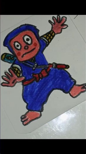 Hattori cartoon drawing #drawdaily #drawing #shorts #art #hattoricartoon