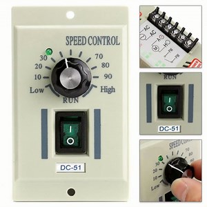 AC 220V To DC 180V Motor Speed Controller, Variable Speed Control For 0-400W DC Motors