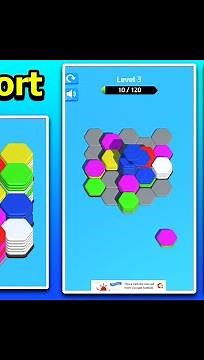 Hexa Sort Top Trending Game Unity Source with Admob Ads Integrated