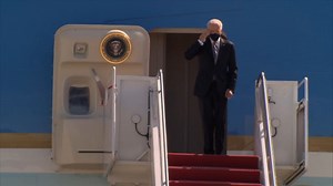 White House says President Biden is '100% fine' after he tripped boarding Air Force One
