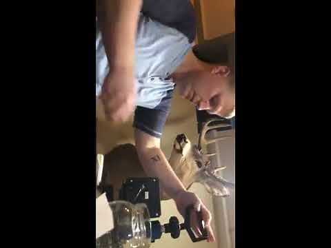 Making Rosin with a tee shirt press.