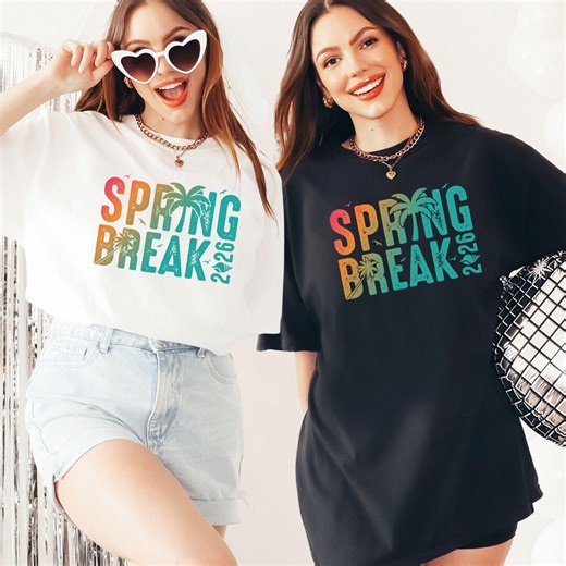 Spring Break 2026 Beach Vacation Matching Shirts, Comfort Colors Unisex Tee - Etsy