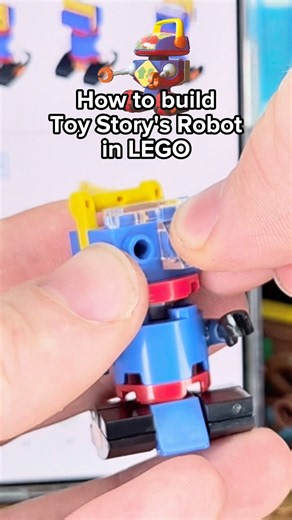 How to build Toy Story’s Robot in LEGO with Brickify