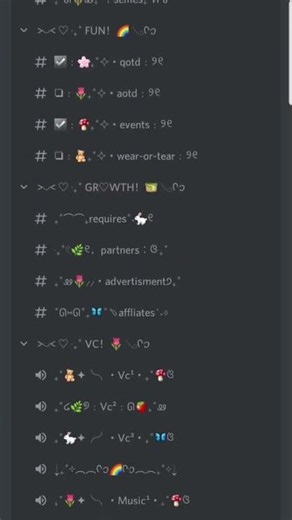 Aesthetic Discord Server Template | CottageCore Themed Server Template Oreo🍙⋆｡°✩