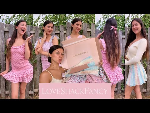 LOVE SHACK FANCY TRY ON HAUL💐✨