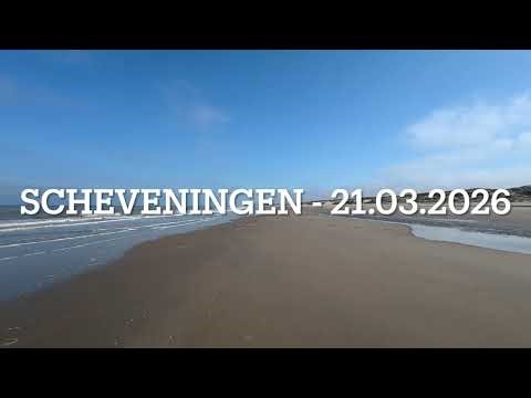 Beach Walk in Scheveningen 🇳🇱 | Beautiful Coastal Walk | March 2026 (4K)