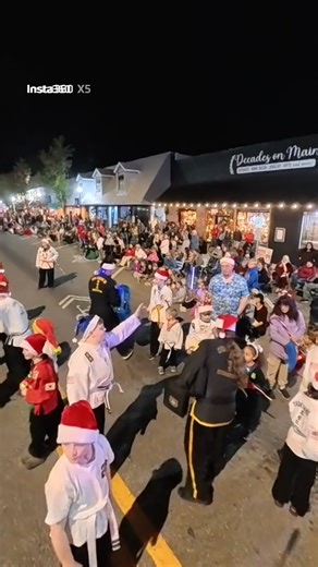 One of our amazing students just sent us this 360° camera view of the High Springs Christmas Parade! Pil Seung! (Certain Victory) | High Springs Choi Kwang Do