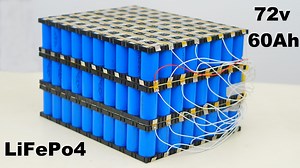 940K views · 10K reactions | DIY 72v 60Ah Battery Pack For 2000W...