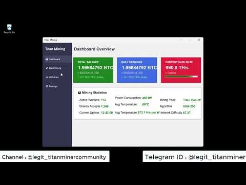 How to mine Bitcoin with a laptop - Best Software 2026 - Titan Miner