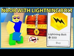 NOOB WITH LIGHTNING BOLT! Made Over $7,000,000 Sand! - Roblox Treasure Hunt Simulator