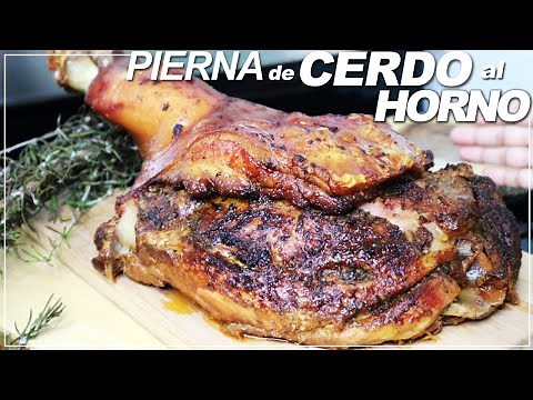 Pierna de Cerdo al Horno En CASA (Paso a Paso)