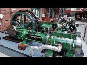 ROBEY CROSS COMPOUND STEAM ENGINE BUILT FOR A COLLEGE - BOLTON STEAM MUSEUM ENGINE SPOTLIGHT #3