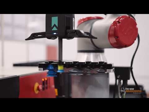 Righthand Robotics Picking Arm Working with AutoStore