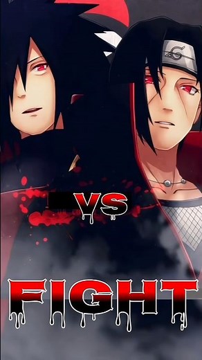 Madara VS Itachi Fight 🔥💯😱#narutoshippuden