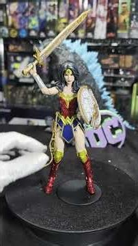 DAFD Quick HIT! McFarlane Designed Wonder Woman! #mcfarlanetoys #wonderwoman #godzilla
