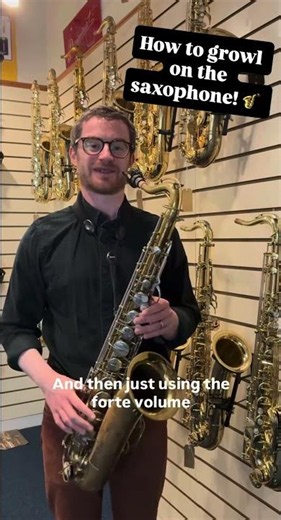 10MFAN CHAMELEON tenor mouthpiece. Jimmy Steele with a quick tutorial on how to growl on the sax.