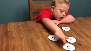 108K views · 10K reactions | Check out Noah spelling his name out!!!!!!!! He works really hard to be able to do things like this. I'm so proud of him. | Noah's Dad - Down Syndrome Awareness | Facebook