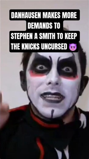 DANHAUSEN Makes More DEMANDS To STEPHEN A SMITH To Keep The KNICKS UNCURSED 😈 #danhausen #knicks