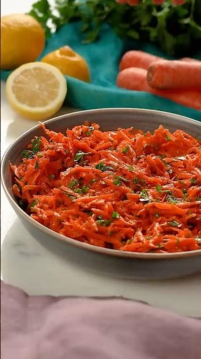 Simple Carrot Salad Recipe!