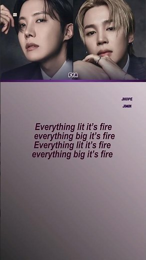 BTS - FYA (Lyrics)