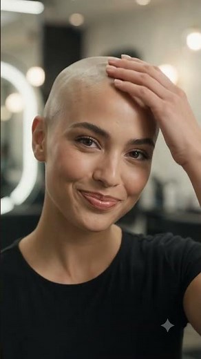 She Shaved Her Head… 😱 | Full Head Shave Transformation
