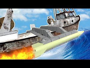BUILDING A BOAT TO SURVIVE A TSUNAMI! - Garry's Mod Gameplay