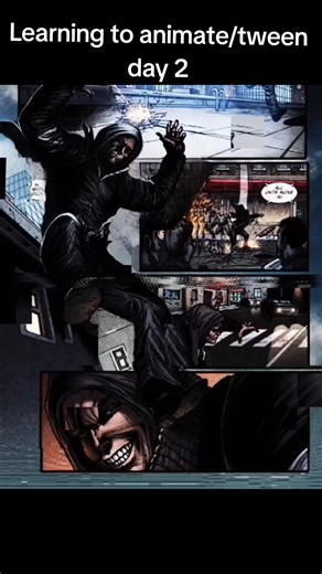 Alex Mercer Comic Animation: Tweening Day 2
