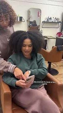 Her First Curly Cut in 10 Years! 🥺🌀 | #curlyhair #hairtransformation #curlycut