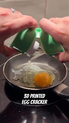 3D Printed Egg Opener That Actually Works #3dprinting #satisfying