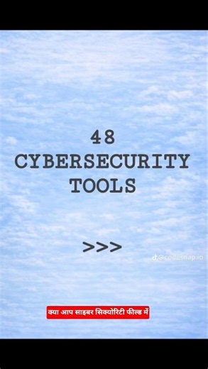 Master Cybersecurity: 48 Essential Tools Explained in 60 Seconds