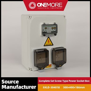[Hot Item] Complete Set Screw Type Waterproof Electrical Socket Box with Advanced Power Distribution Cabinet